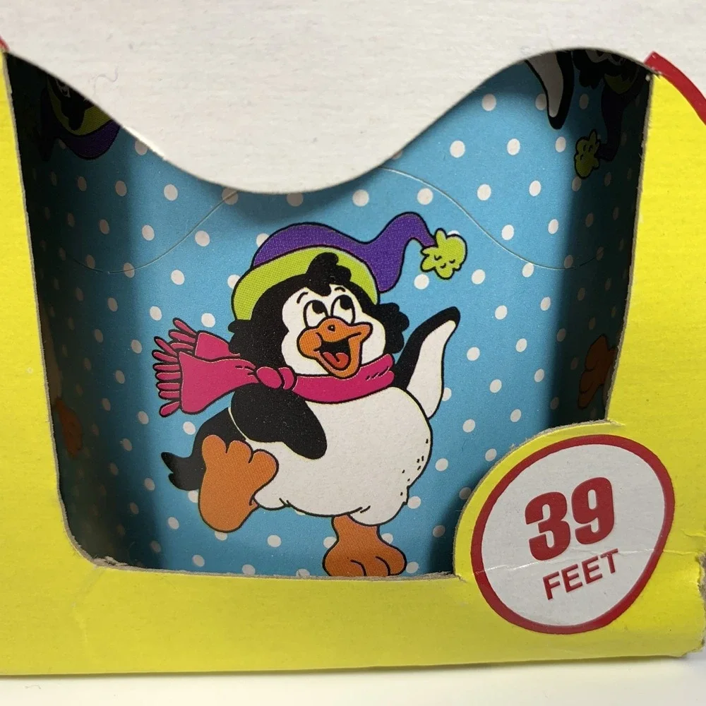 VTG‎ 1981 TREND Terrific Trimmers Scalloped Borders 39 feet T-1561 Penguin fun